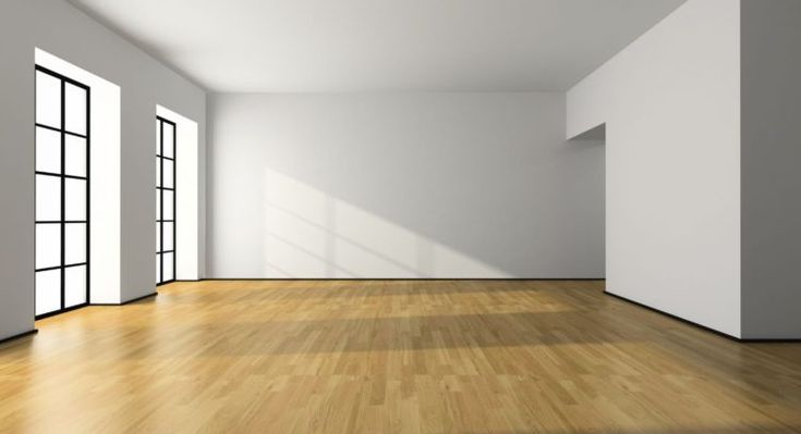An empty living room before redesign